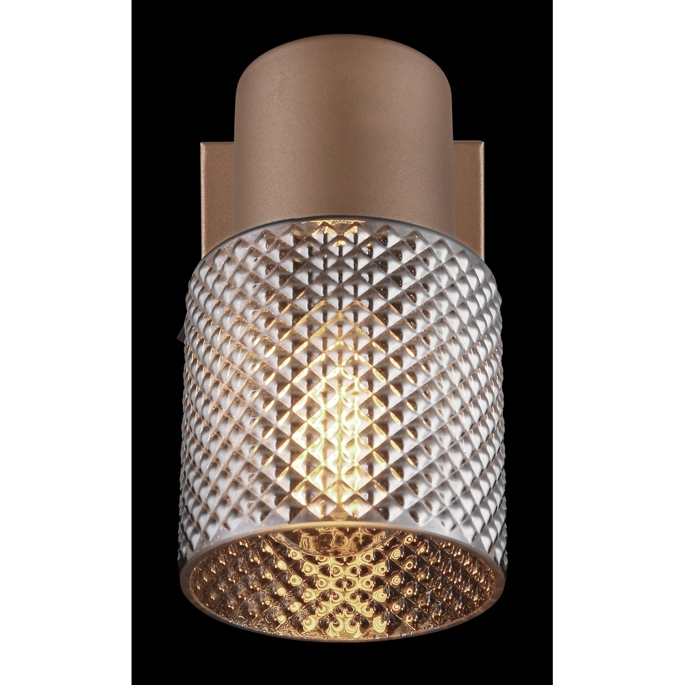Lampe murale Satella Café brun Globo 9007371471560