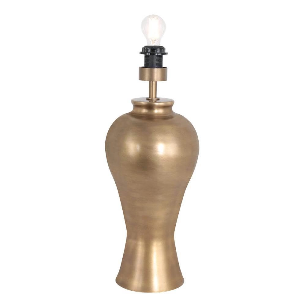 Lampe de table Brass bronze avec capuchon noir Steinhauer 8712746175578
