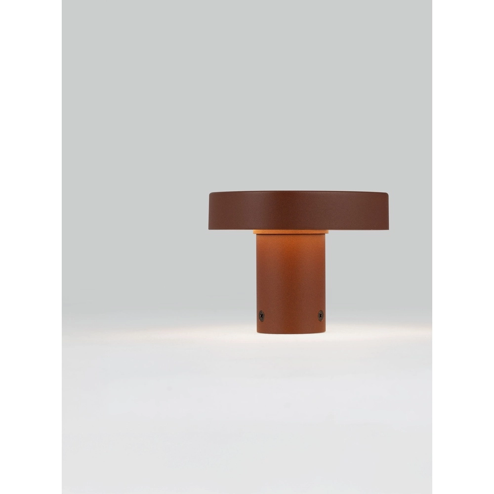Lampe de jardin conçue Balic 10 cm brun rouille Lyora 5212017497161