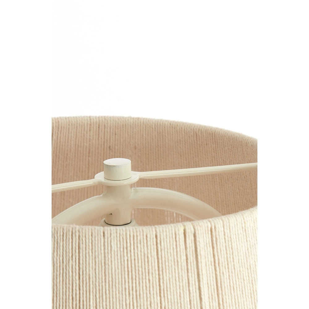 Lampe de table Espino Ø 31cm - lin naturel Light & Living 8717807808785