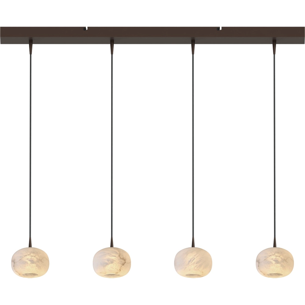 Lampe pendante de conception Alta Cacao 4 légers