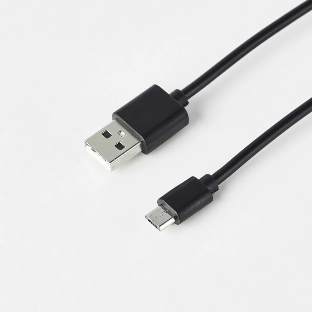 Lampadaire rechargeable Pesso noir Brilliant 4004353447020