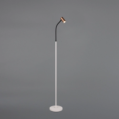 Lampadaire de conception Taryn marron moka Trio 4017807685770