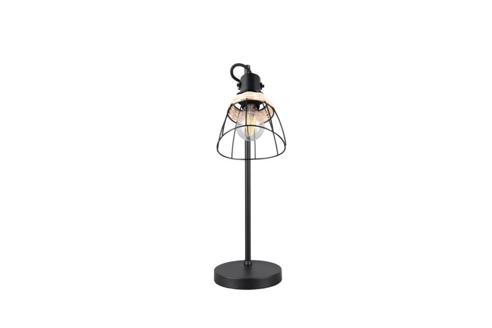 Lampe de table noire Jerome concevoir Trio 4017807637724