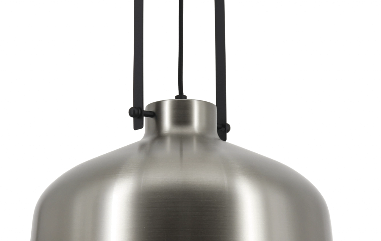 Suspension Ø 37,5 cm Mendoza Couleur acier inoxydable Artdelight 8719831735013