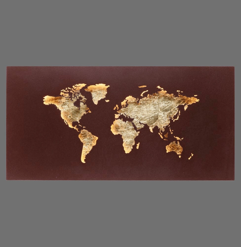 Applique Map brun rouille Paul Neuhaus 4012248376034