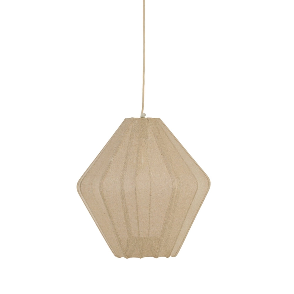 Lampe suspendue Tambisan marron Ø 44cm