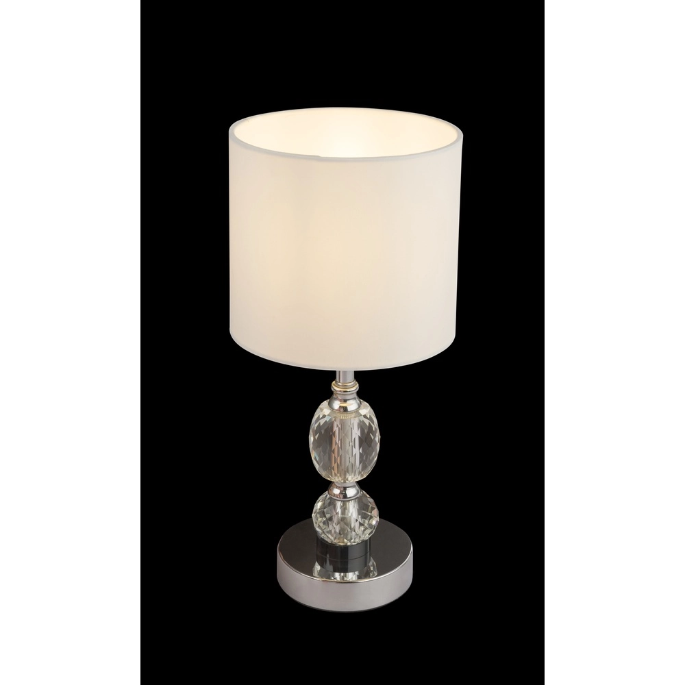 Lampe de table classique Bronn Chrome 34cm Globo 9007371379361
