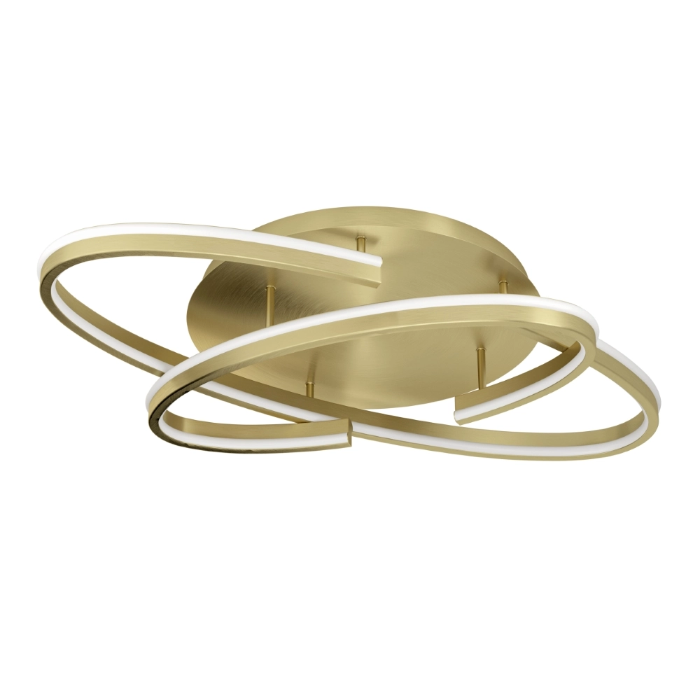 Golden ceiling lamp Bogado design