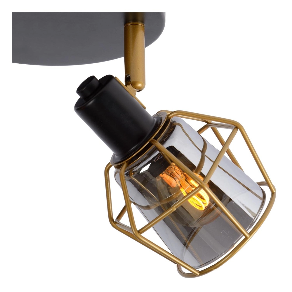 Lampe de plafond Nila Noir à 3 lumières Lucide 5411212770998