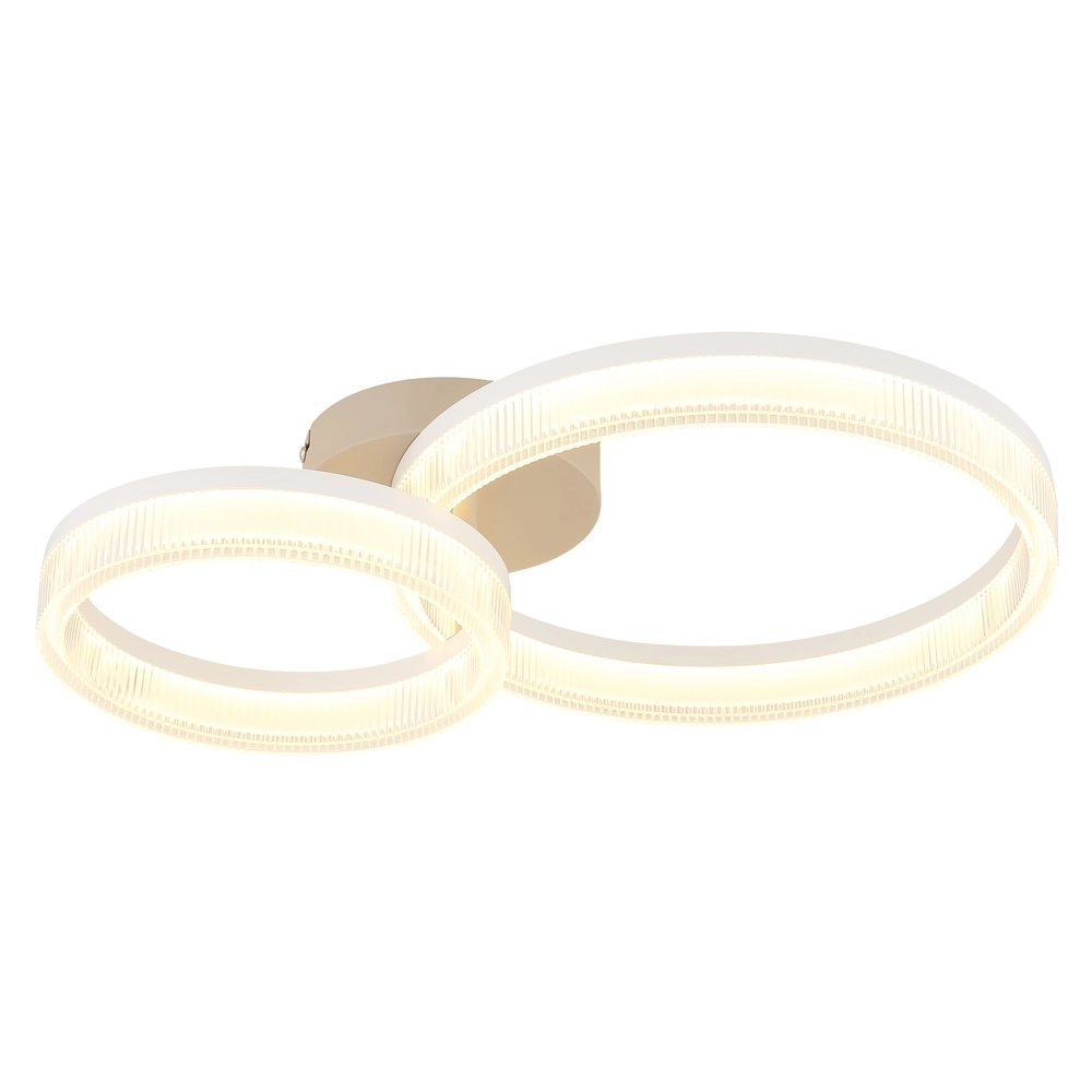 Plafonnier moderne Zara brun sable Globo 9007371573066