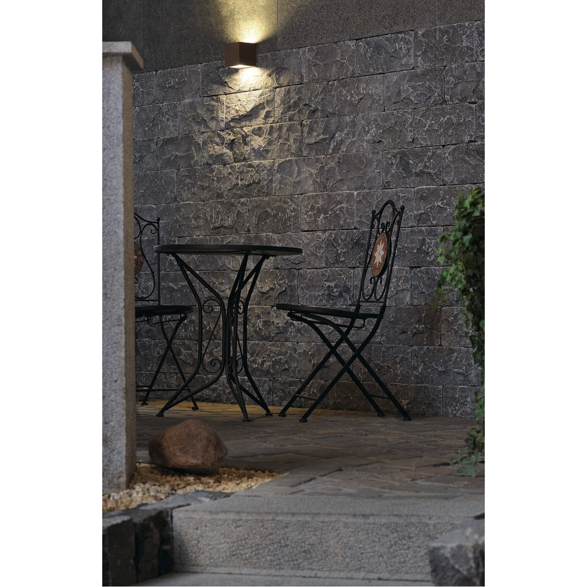 Up - Downlighter Sitra Cube Up - Down pour l'extérieur SLV 4024163112543