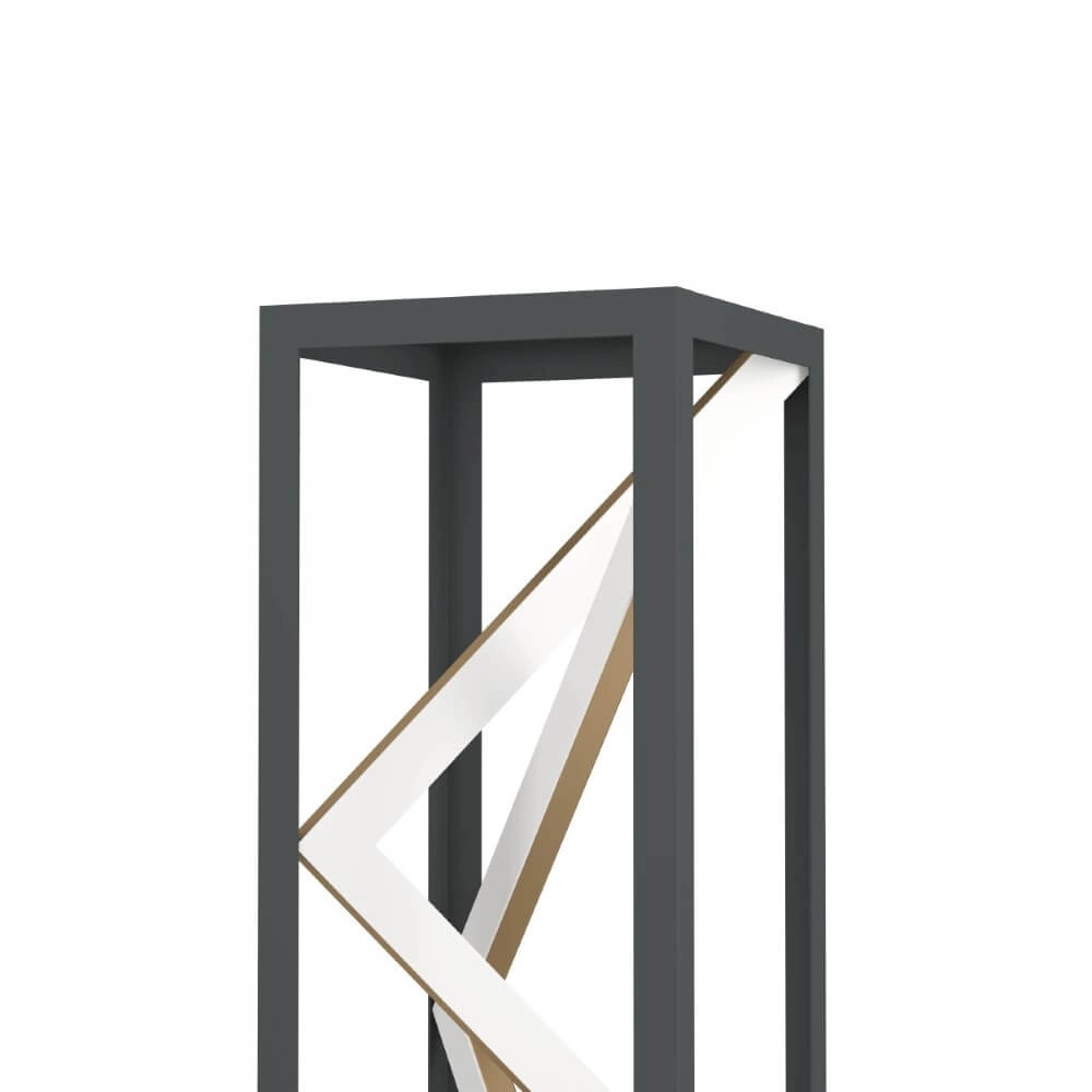 Lampe de table design Penela noir avec de l'or Stars of Light 9008606313761