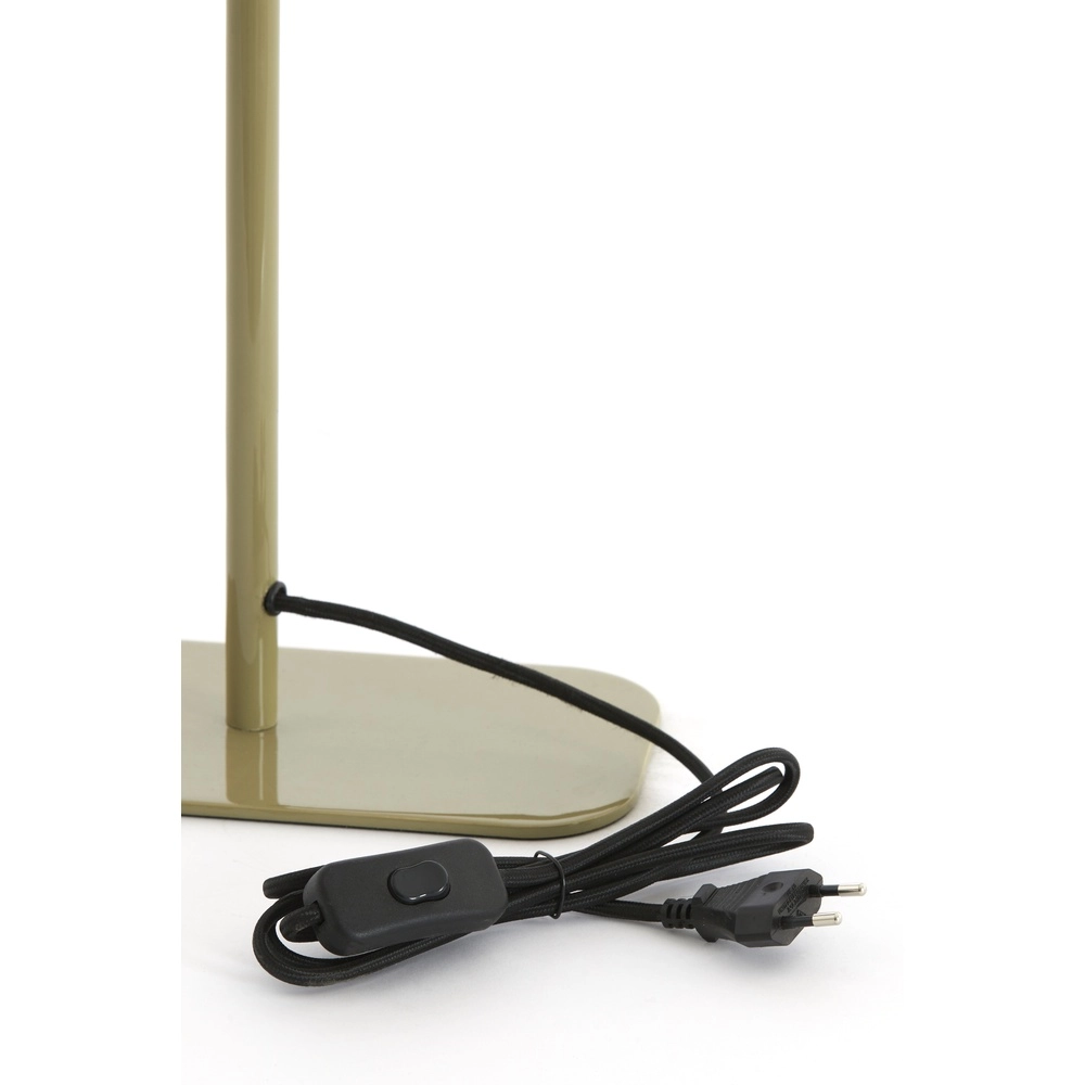 Lampe de chevet Elenie 25x13cm - taupe brillant Light & Living 8717807818838