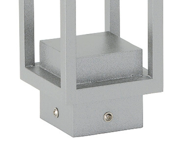 Lampe de terrasse LED Poast 70 cm - gris Albert 4007235922806