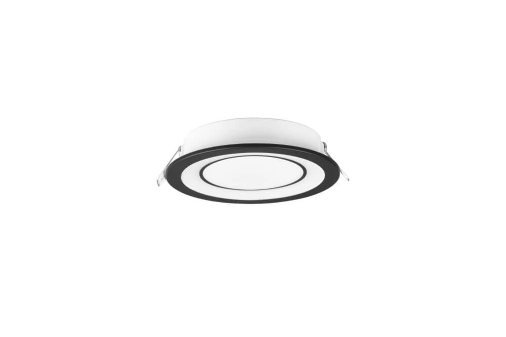 Éclairage encastré Core 14,8 cm noir Trio 4017807504156