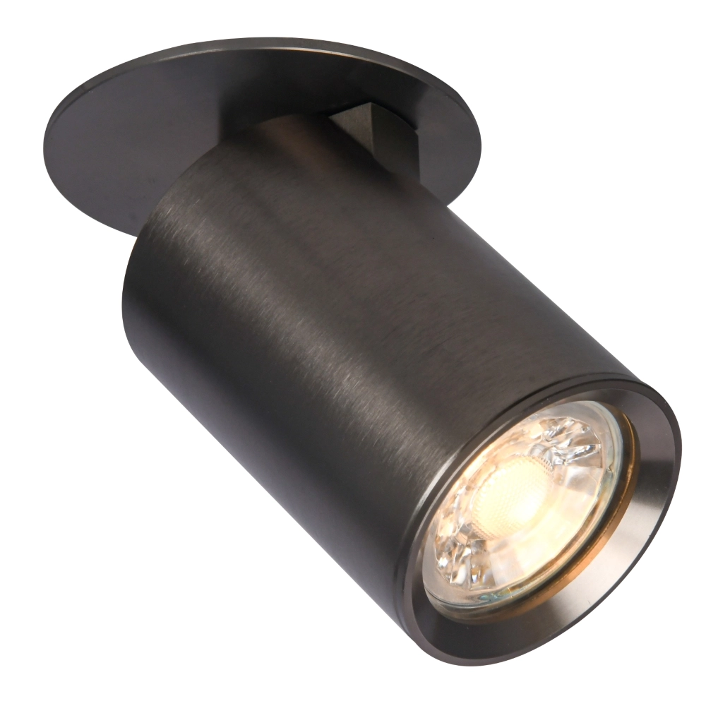 Spot bronze clair Parma orientable aluminium