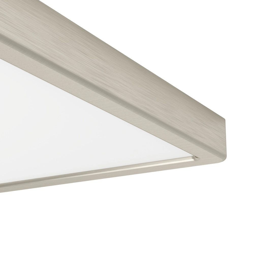 Lumière LED de plafond Fueva 6 Carré - Acier inoxydable - 39x39 cm Eglo 9008606330294