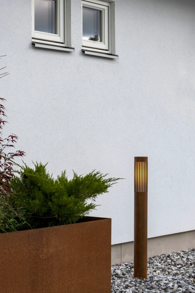 Concevoir l’éclairage des chemins Pistoia Brun rouille KonstSmide 7318303589720