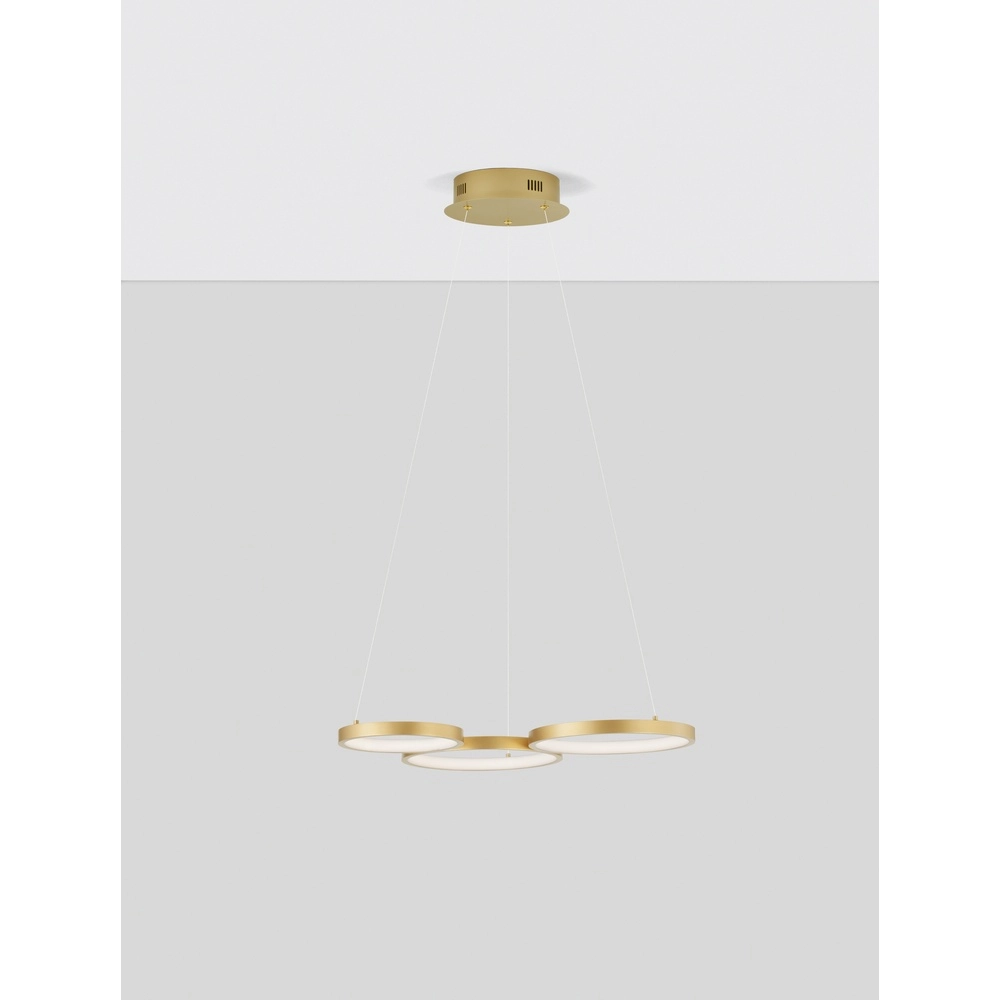 Suspension moderne Magnus Or 55cm Suspension moderne Magnus Or 55cm