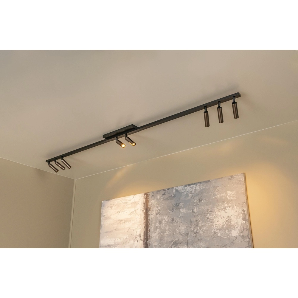 Projecteur de plafond Keoni 8-café clair Lucide 5411212094254