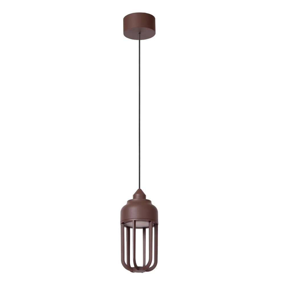 Lampe suspendue Wells Brun rouille