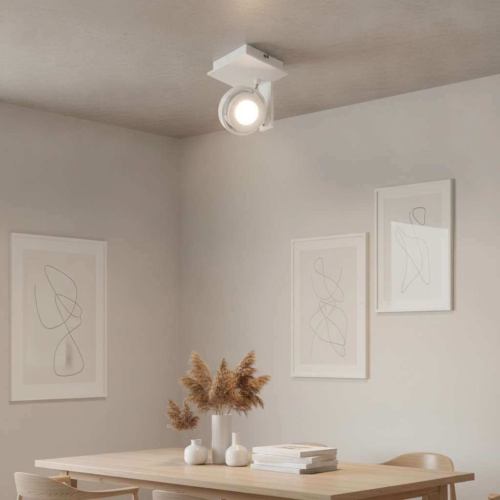 Spot apparent à 1 lumière Meist blanc