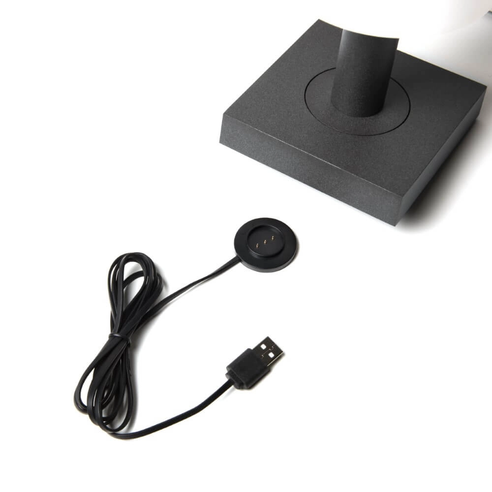 Lampe de table rechargeable Monaco anthracite KonstSmide 7318308253725