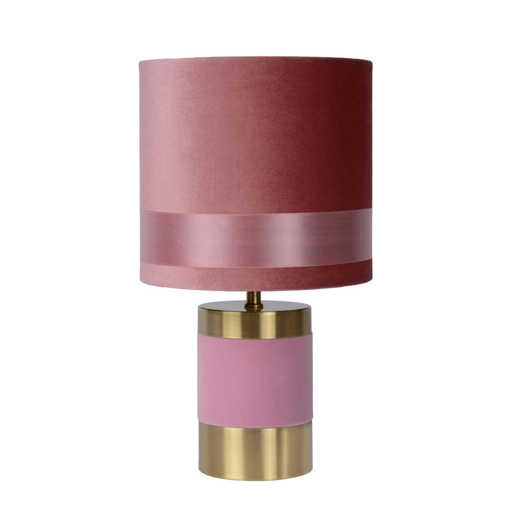 Lampe de table de conception Extravaganza Frizzle rose
