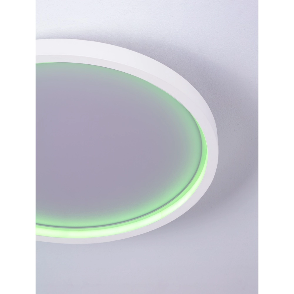 Plafonnier Chet Ø 39,3 cm avec fonction RGB Lyora 5212017450142