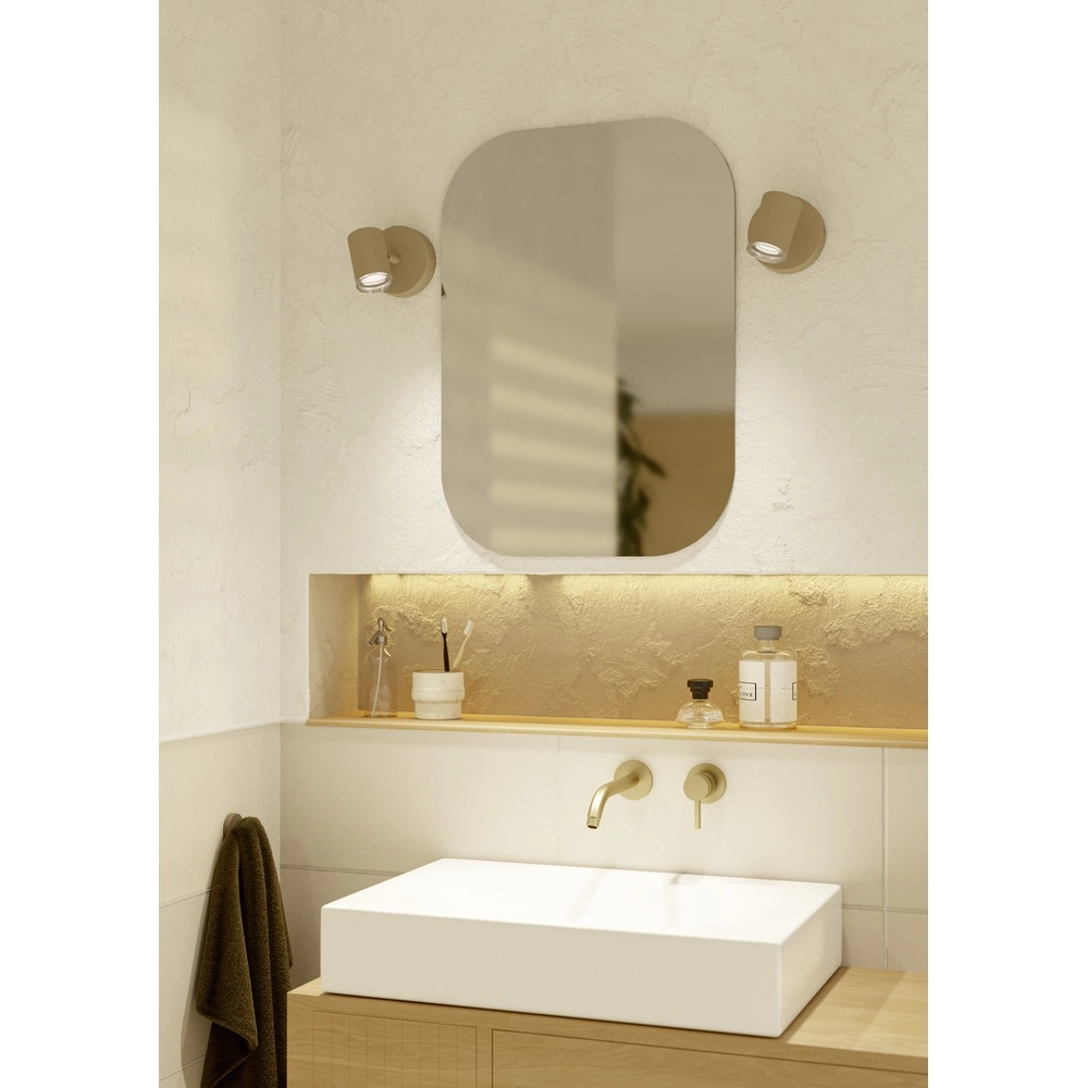 Emplacement monté en surface Consuma 1 seulement brun sable Eglo 9008606397266