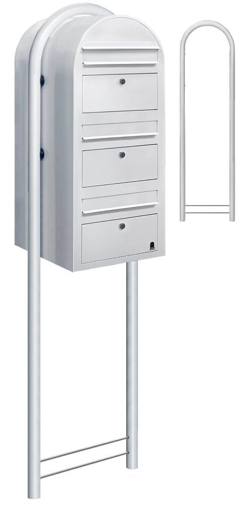 Boites aux lettres Trio 9016 Blanc Bobi 6417237015075