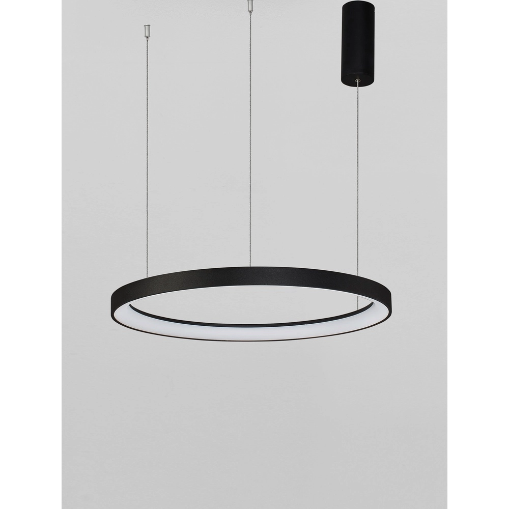 Suspension design Pertino noir Ø 58cm 2700K Lyora 5212017446053