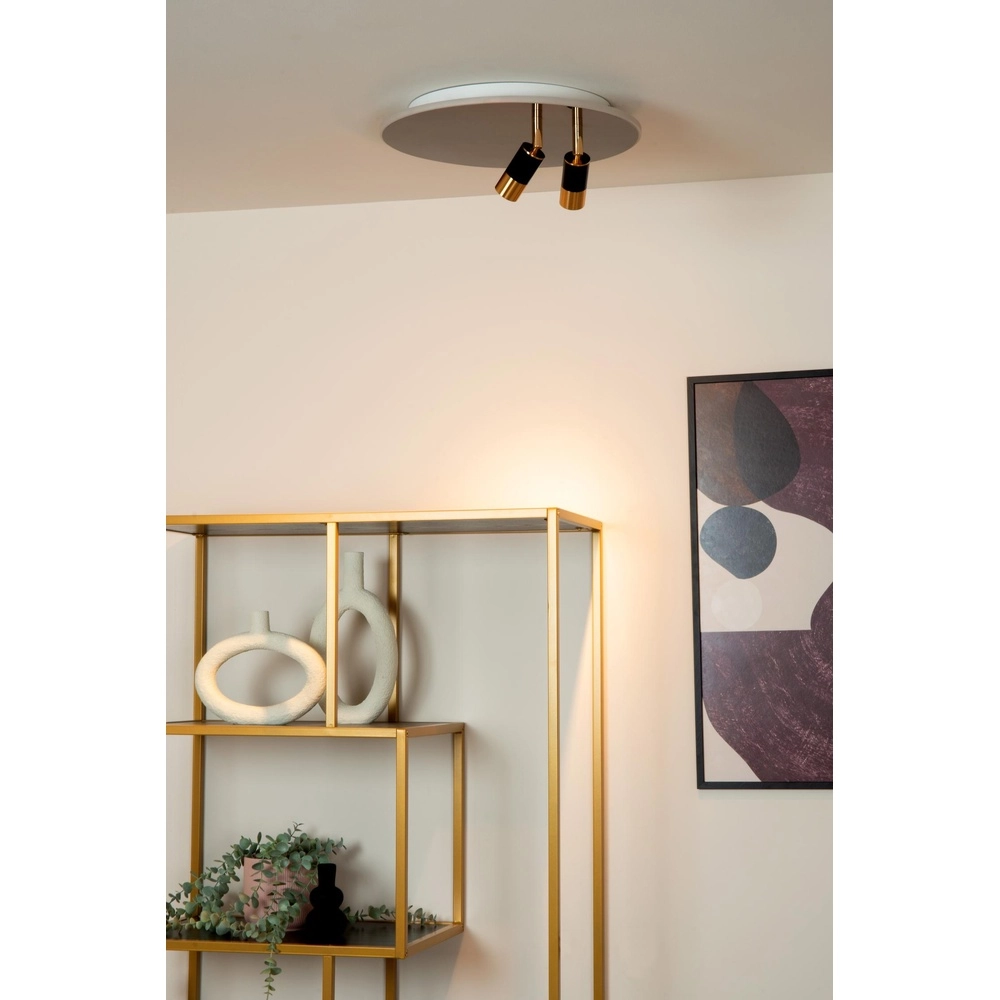 Lampe de plafond à design Jubel noir Ø 40cm Lucide 5411212712783