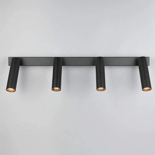 Spot de plafond fin Ambala 4x LED - noir Trio 4017807612653