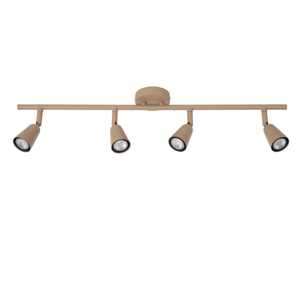 Projecteur de plafond Tiana Taupe 4 clairs