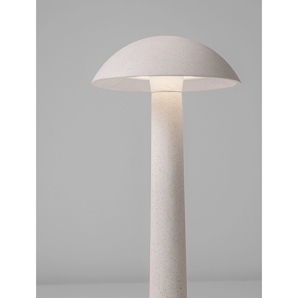 Lampe de jardin ronde Tura blanc 55cm Lyora 5212017471543