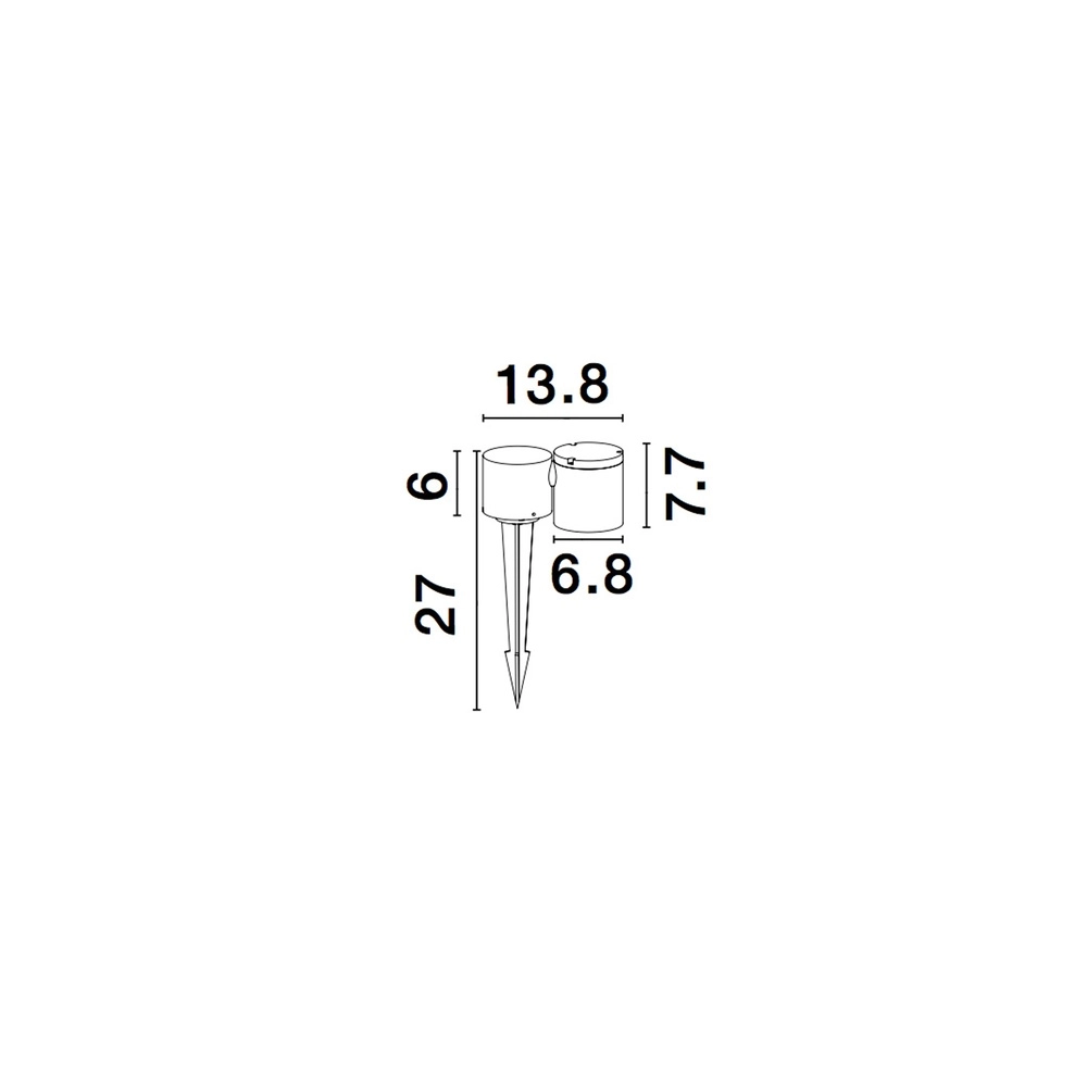 Tache de pointe Focus anthracite Lyora 5212017424433