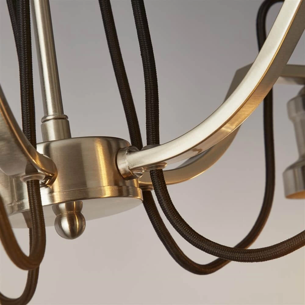 Lampe à suspension industrielle Olivia Ø49cm Searchlight 5053423193007