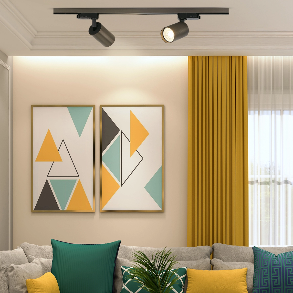 Spot ferroviaire TraQ Orion bronze Lyora 5053423317052