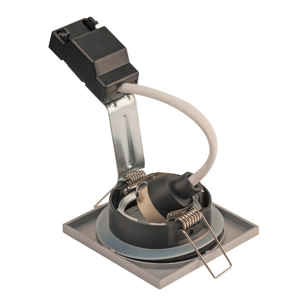 Spot encastré Dolix Out GU10 Square pour extérieur gris SLV 4024163194884