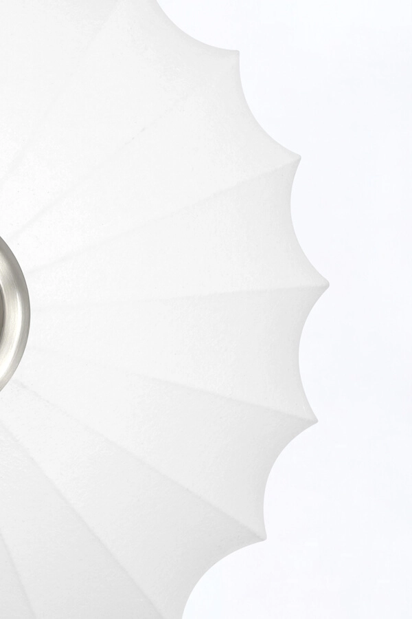 Plafonnier Japandi Fay Ø 50cm blanc Light & Living 8717807760458