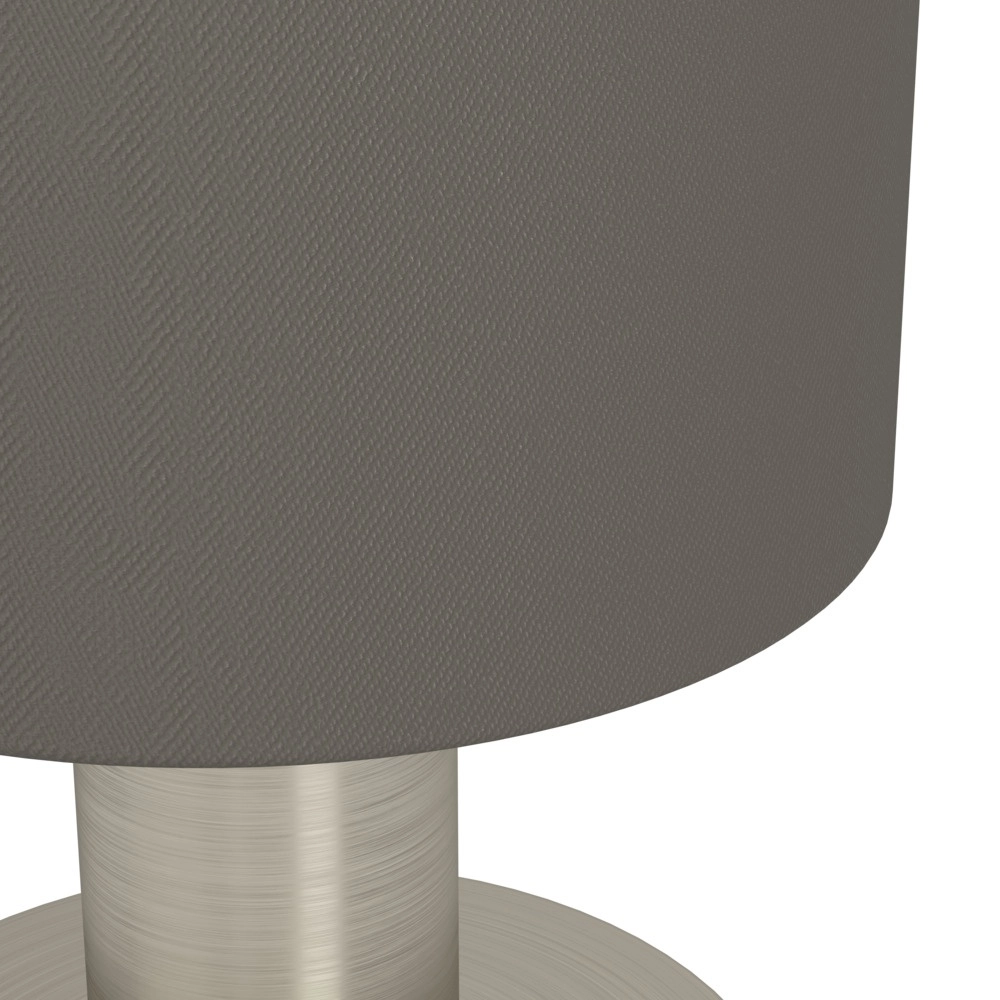 Lampe de table Montetto nickel Eglo 9002759318420