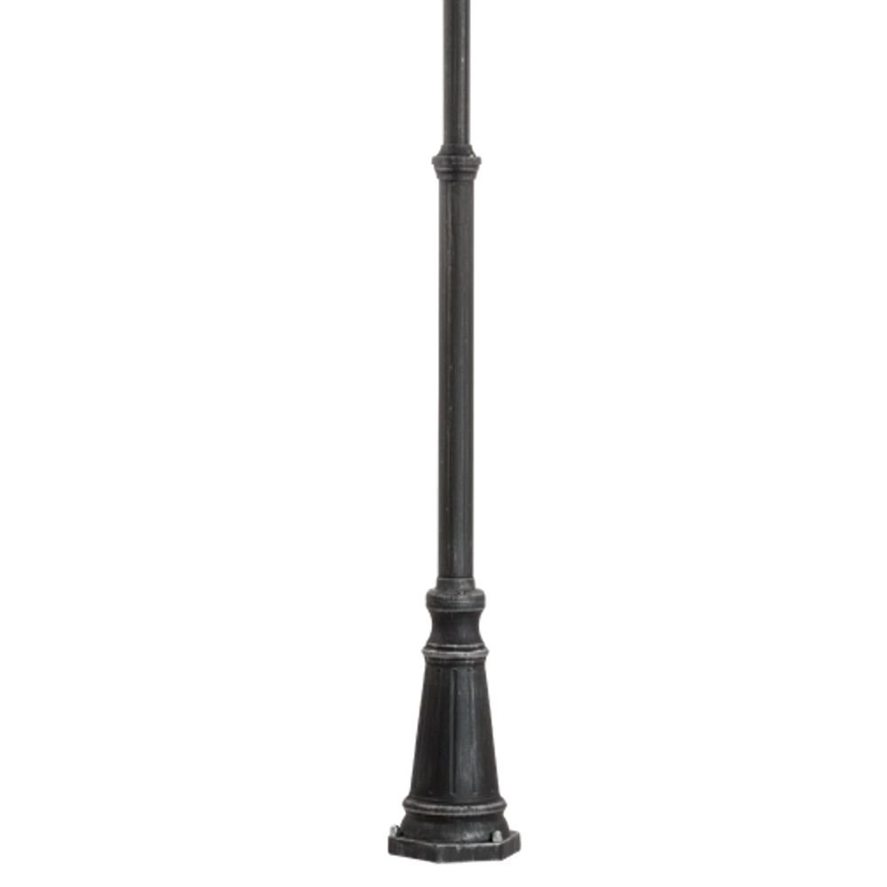 Lampadaire Jardin Navedo 3 lumières noir argent Eglo 9002759934651