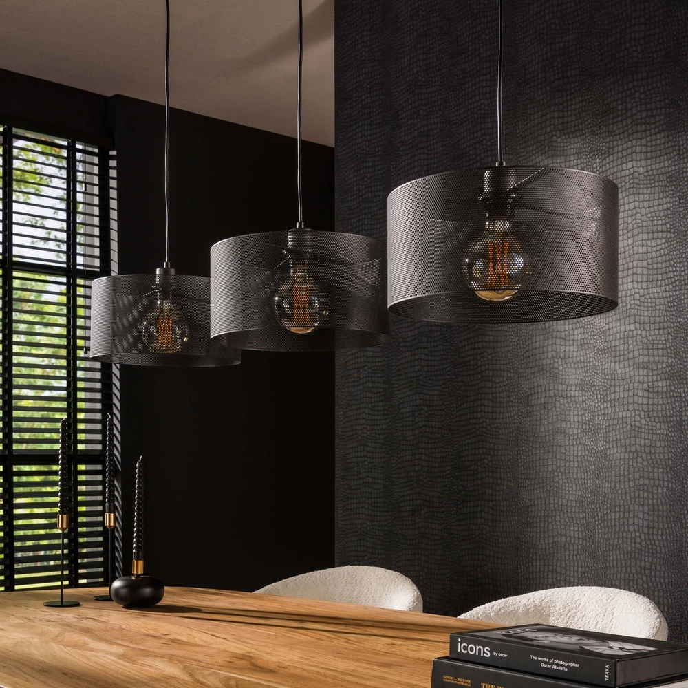 Suspension en maille 3L Mesh E27 - Ø 30cm Lyora 8716803512214