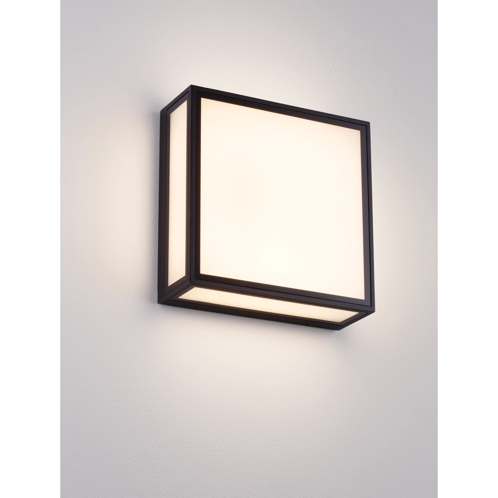 Applique murale carrée Astral anthracite