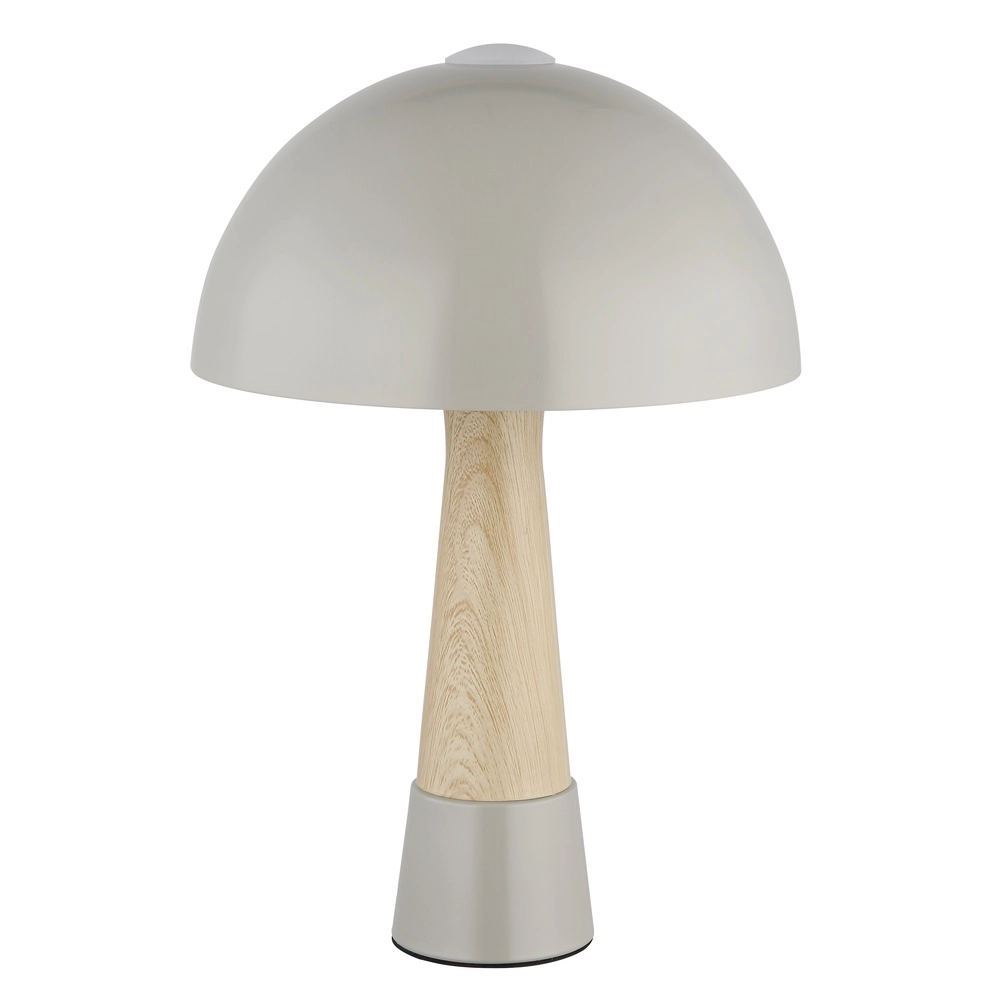 Lampe de table unique Paulin Ø 25cm gris Globo 9007371510801