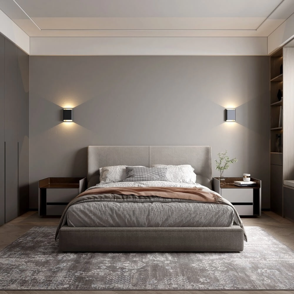 Applique murale Diaz L Noir Artdelight 8720701100275