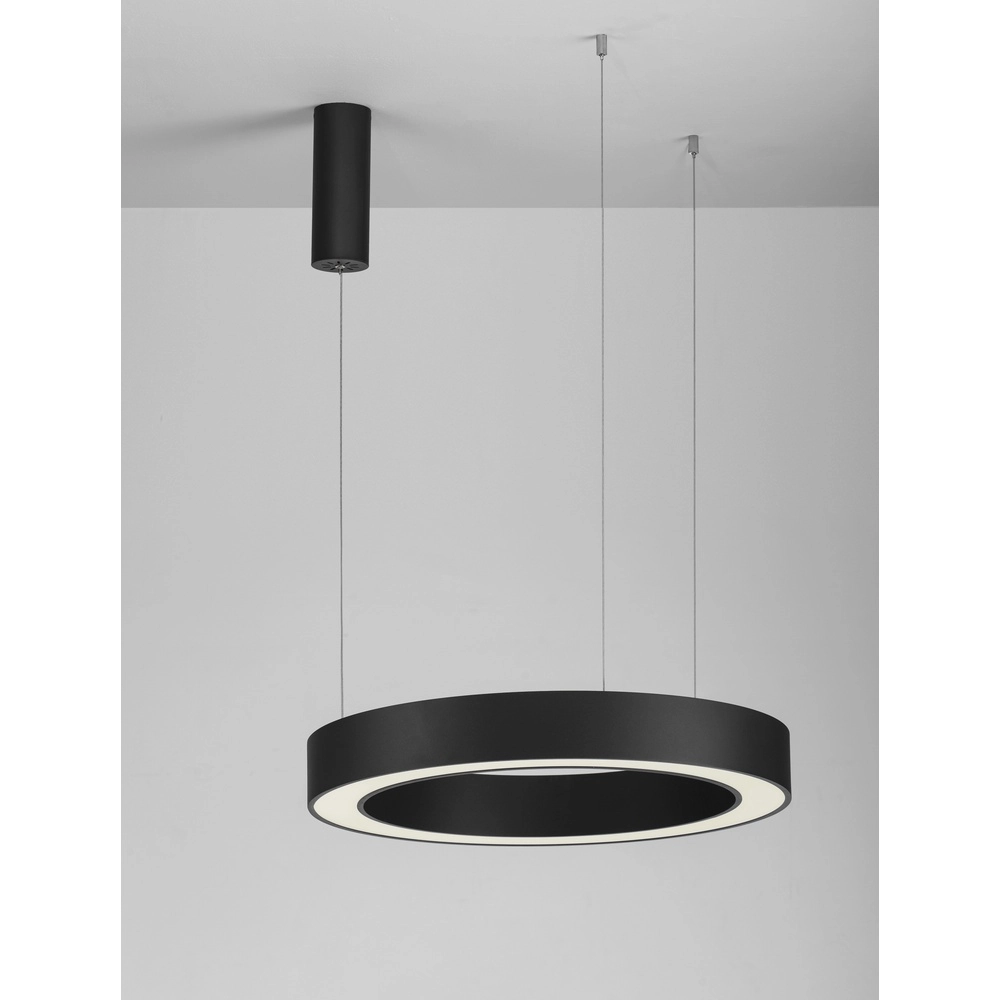 Suspension Morbido noir Ø 60cm Lyora 5212017438645