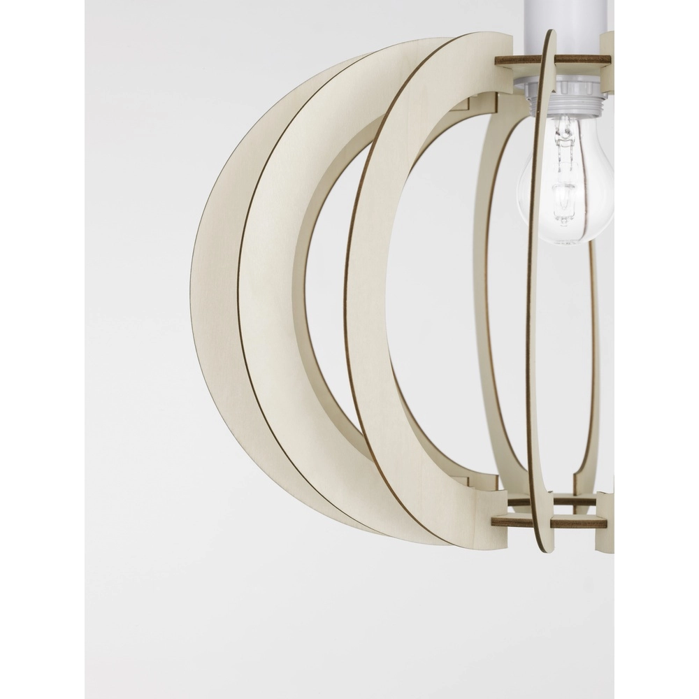 Suspension en bois Ottoline lumière Ø 40cm Lyora 5212017436191